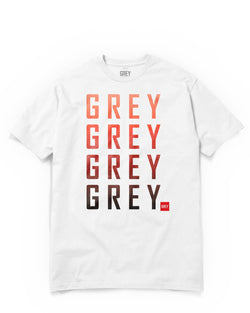 Gradient Graphic Logo Tee-T-Shirt-White-XS-GREY Style