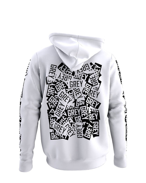 Messy Logo Hoodie (Ver.2 ) – GREY Style