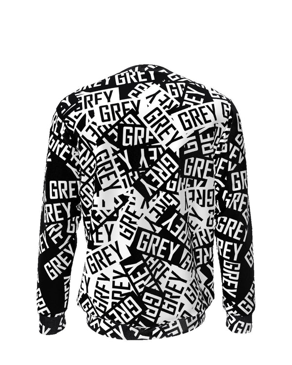 Messy Logo Sweatshirt-Sweatshirt-XS-GREY Style