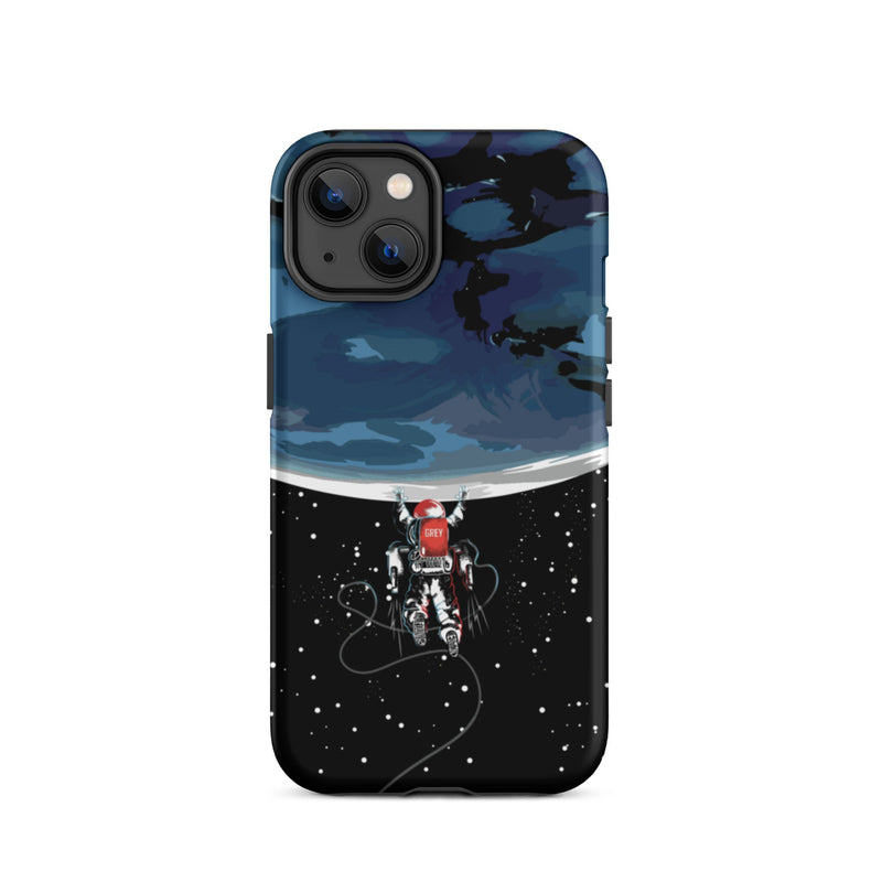 ASTRONAUT WORLD-CHANGER IPHONE CASE-Phone Cases-iPhone 14-GREY Style
