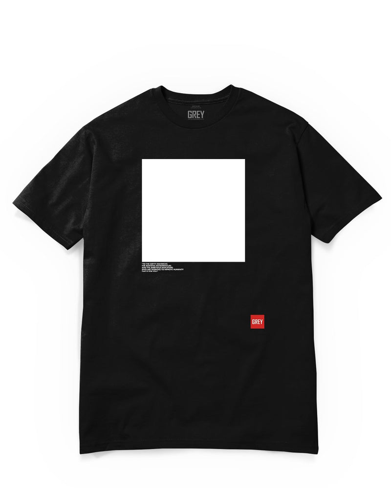 Blank Canvas Tee-T-Shirt-Black-XS-GREY Style