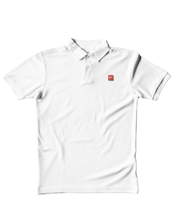 Comfort Premium Polo (Ver.2)-Polo Shirt-White-S-GREY Style