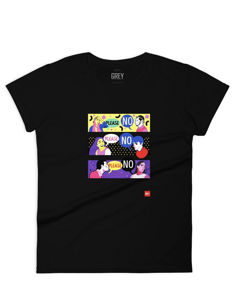 Cycle of Rejection Tee-T-Shirt-White-S-GREY Style