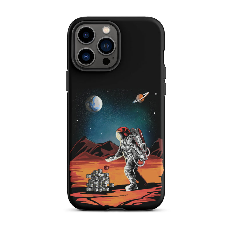 DISCOVERER ASTRONAUT IPHONE CASE-Phone Cases-iPhone 13-GREY Style