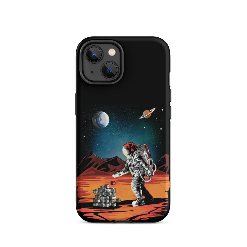 DISCOVERER ASTRONAUT IPHONE CASE-Phone Cases-iPhone 13-GREY Style