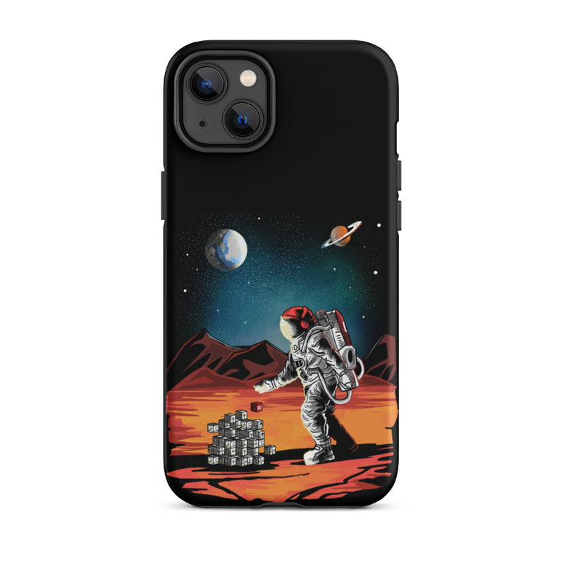 DISCOVERER ASTRONAUT IPHONE CASE-Phone Cases-iPhone 13-GREY Style