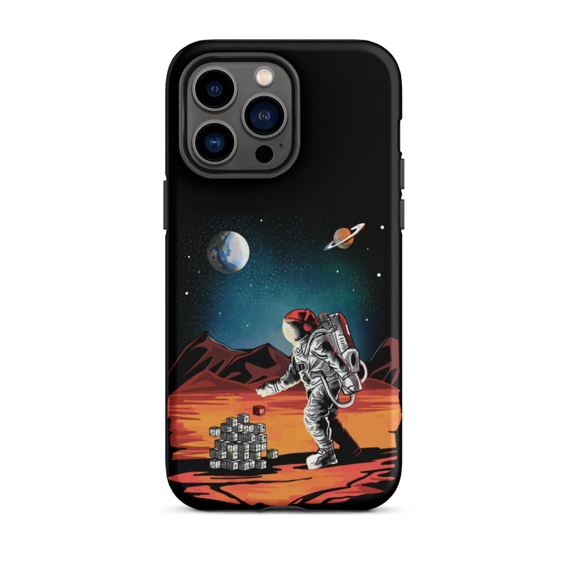 DISCOVERER ASTRONAUT IPHONE CASE-Phone Cases-iPhone 13-GREY Style