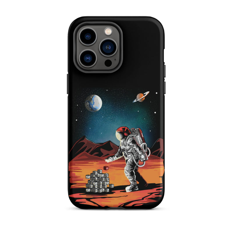 DISCOVERER ASTRONAUT IPHONE CASE-Phone Cases-iPhone 14 Pro Max-GREY Style