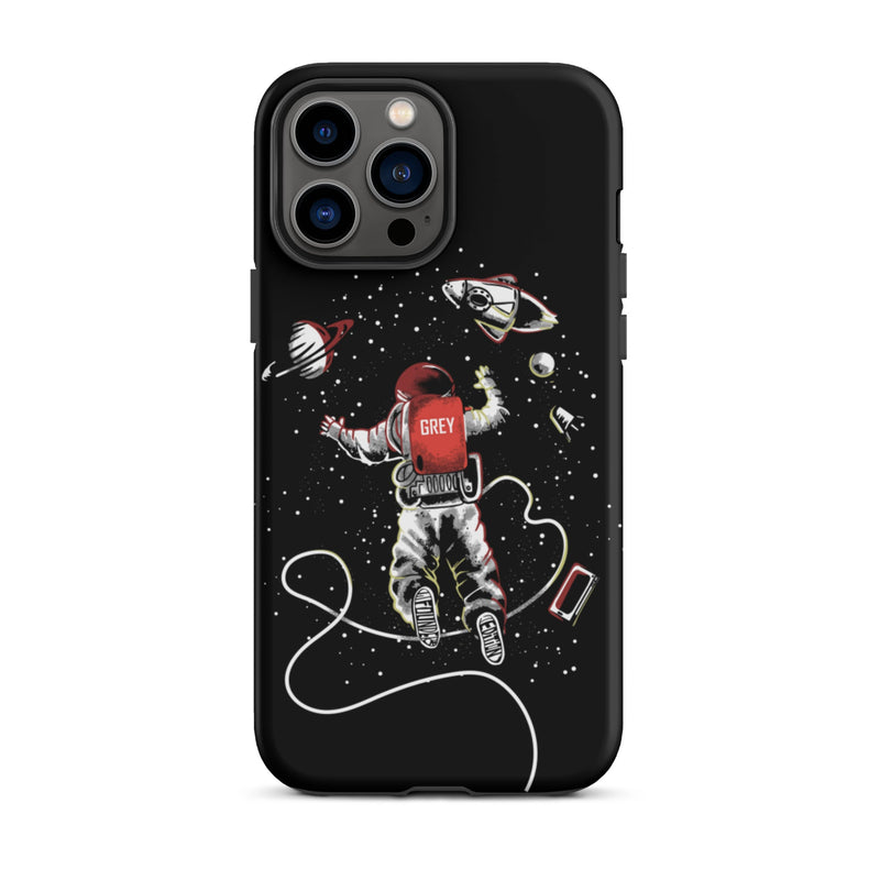 EXPLORING ASTRONAUT IPHONE CASE-Phone Cases-iPhone 13-GREY Style