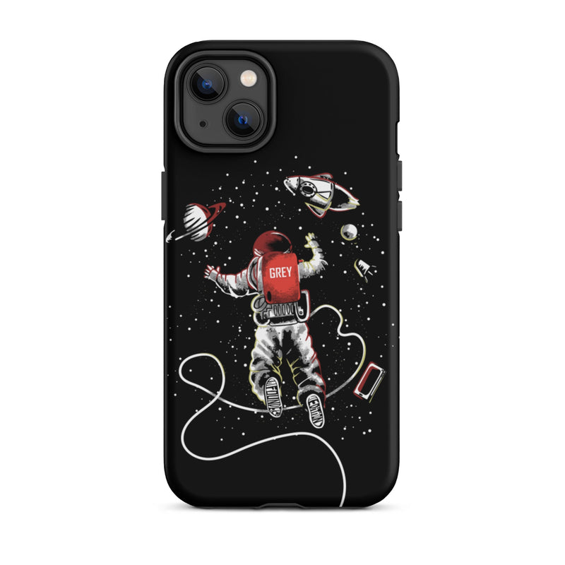EXPLORING ASTRONAUT IPHONE CASE-Phone Cases-iPhone 13-GREY Style