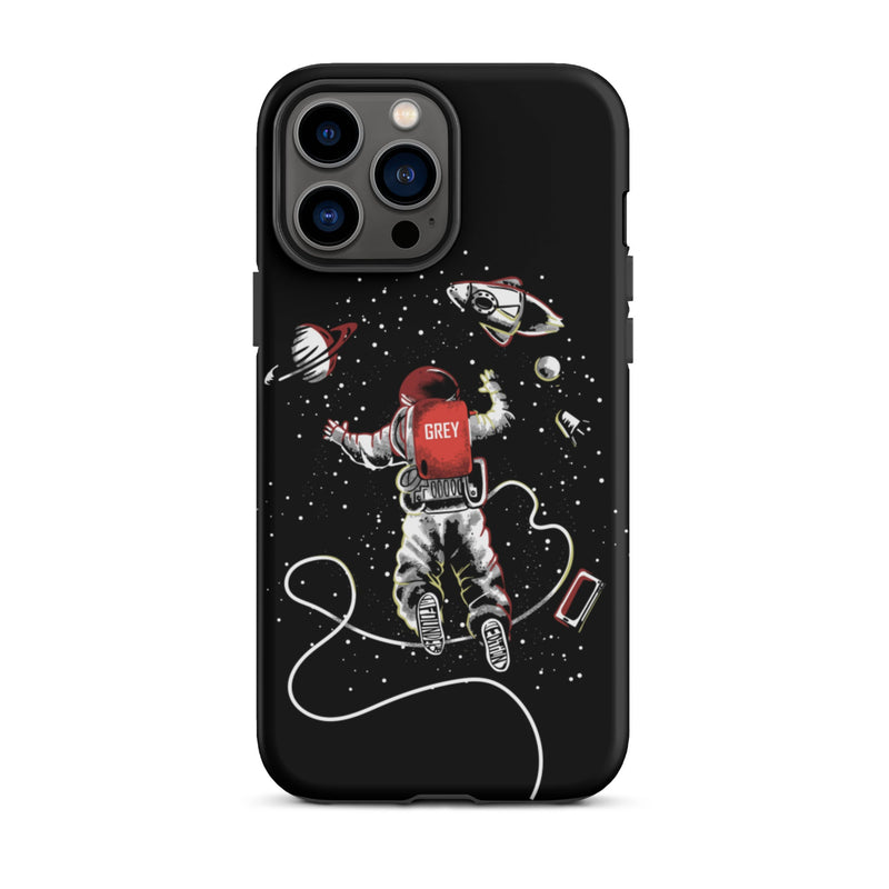EXPLORING ASTRONAUT IPHONE CASE-Phone Cases-iPhone 13 Pro Max-GREY Style