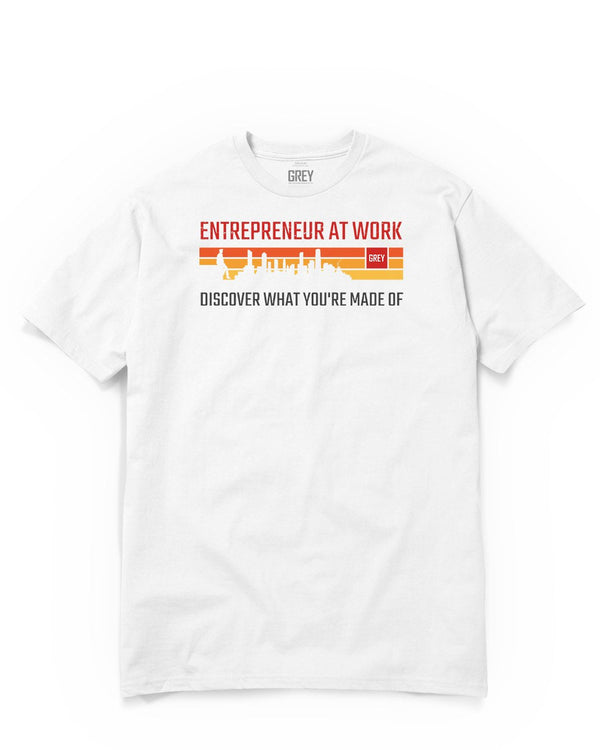 Entrepreneur At Work Tee (Ver.2)-T-Shirt-Black-XS-GREY Style