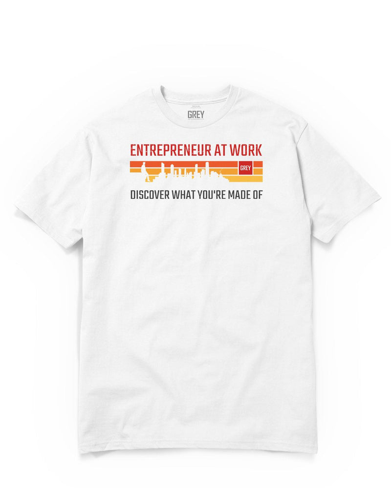 Entrepreneur At Work Tee (Ver.2)-T-Shirt-Black-XS-GREY Style