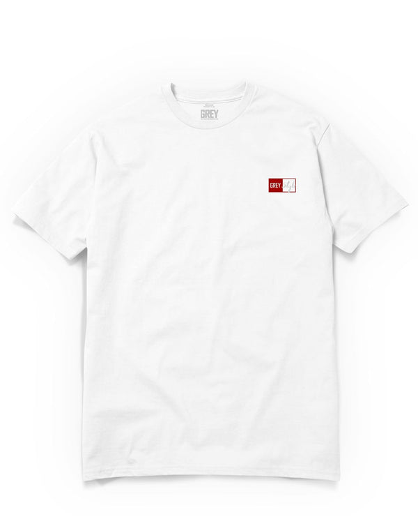 GREY Style logo embroidery tee.-Black-XS-GREY Style