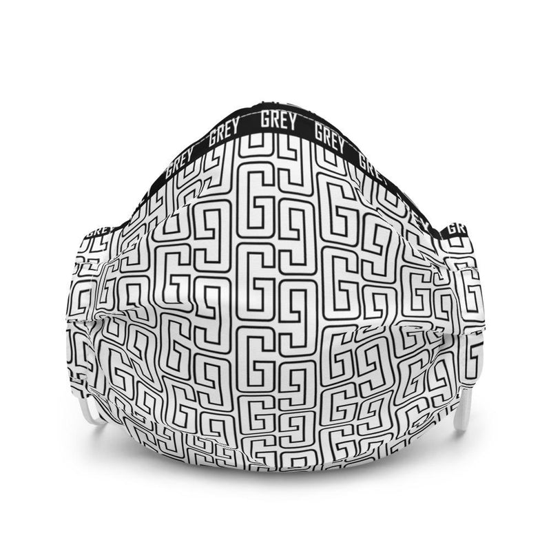 GREYGANG Pattern Face Mask-Black-GREY Style