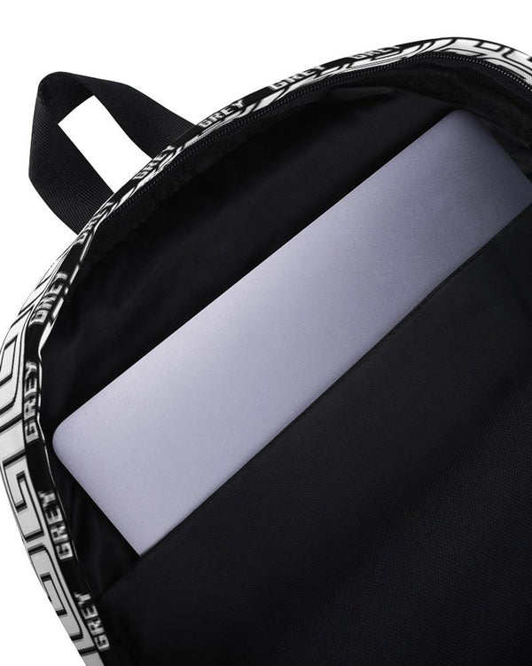 GREYGANG Signature Pattern Backpack-Backpack-GREY Style