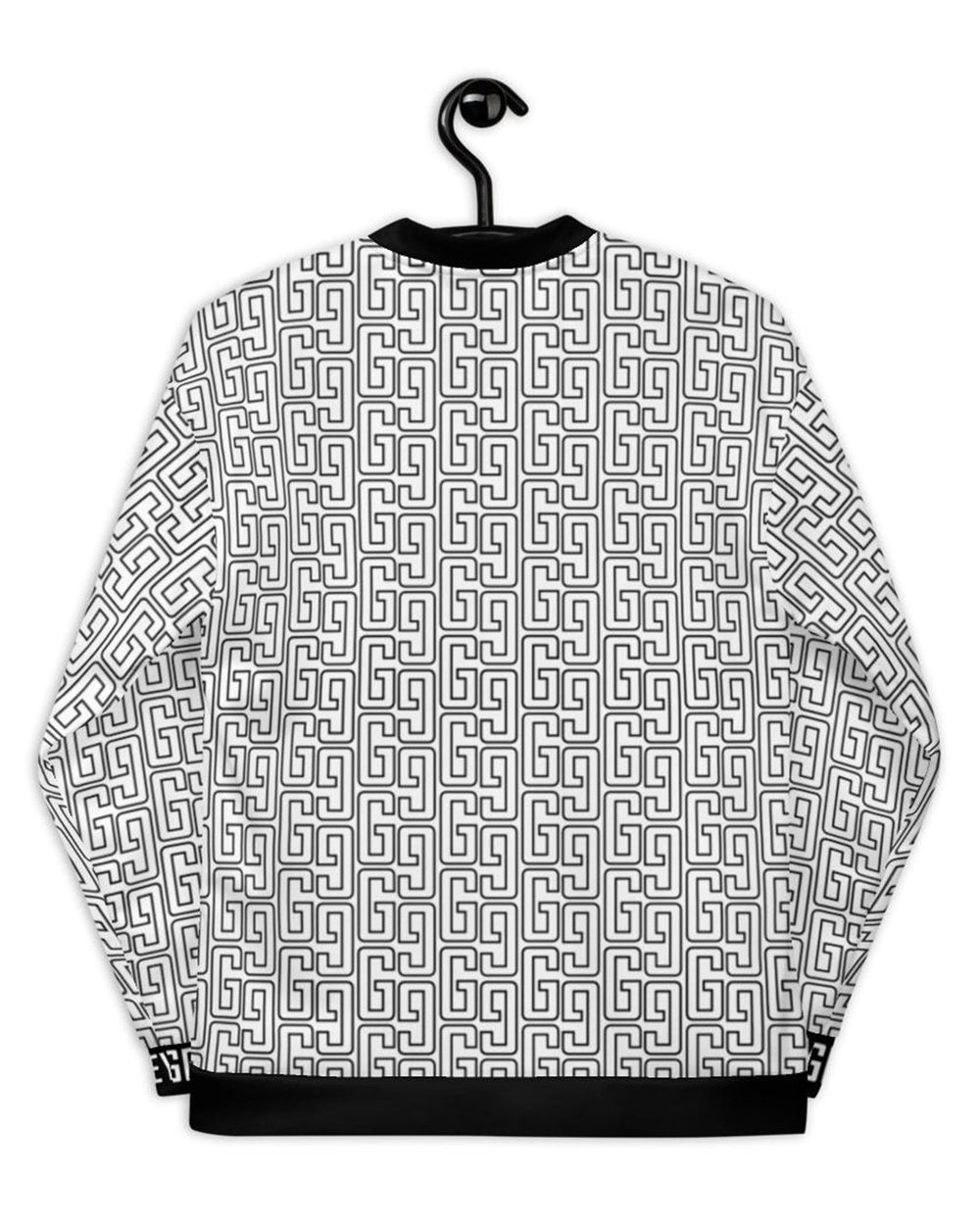 GREYGANG Signature Pattern Bomber Jacket – GREY Style GREYGANG Signature Pattern Bomber Jacket – GREY Style