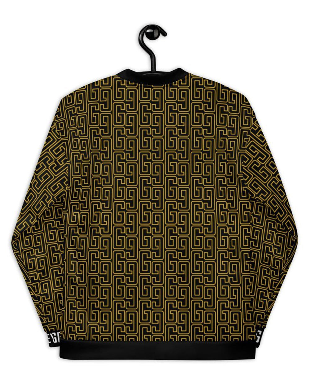 GREYGANG Signature Pattern Bomber Jacket – GREY Style