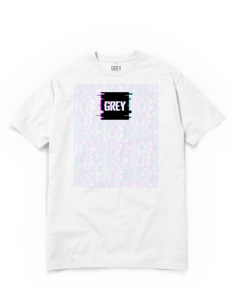Glitch Box Logo Tee-T-Shirt-Black-XS-GREY Style