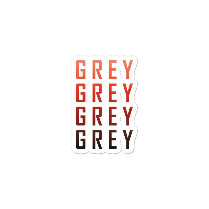 Gradient GREY Stickers-Stickers-3x3-GREY Style