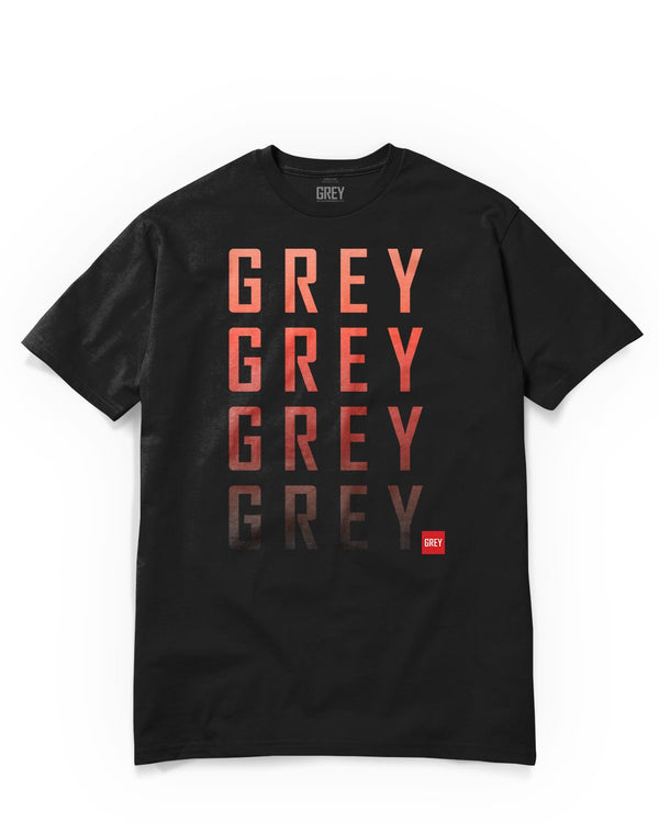 Gradient Graphic Logo Tee-T-Shirt-White-XS-GREY Style