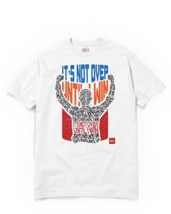 It's Not Over Until I Win Tee-T-Shirt-White-XS-GREY Style
