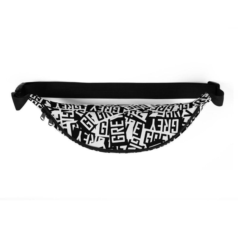 Messy Logo Sidekick Fanny Pack-Fanny Pack-S/M-GREY Style