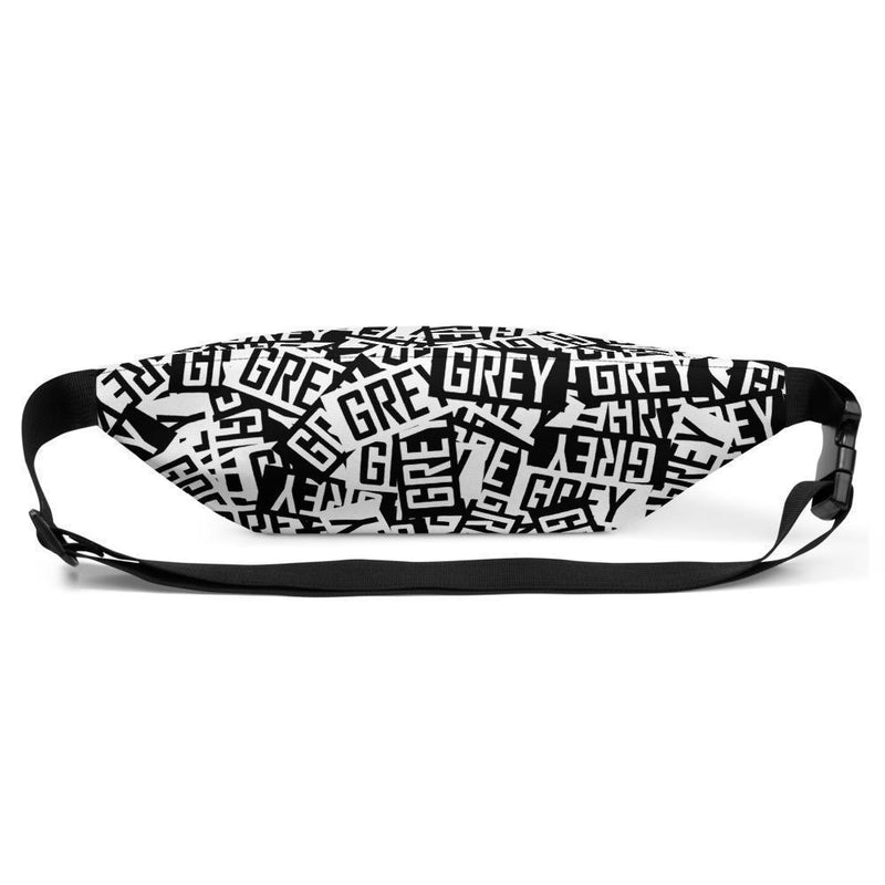 Messy Logo Sidekick Fanny Pack-Fanny Pack-S/M-GREY Style