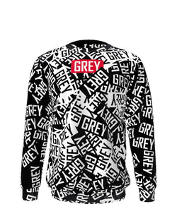 Messy Logo Sweatshirt-Sweatshirt-XS-GREY Style