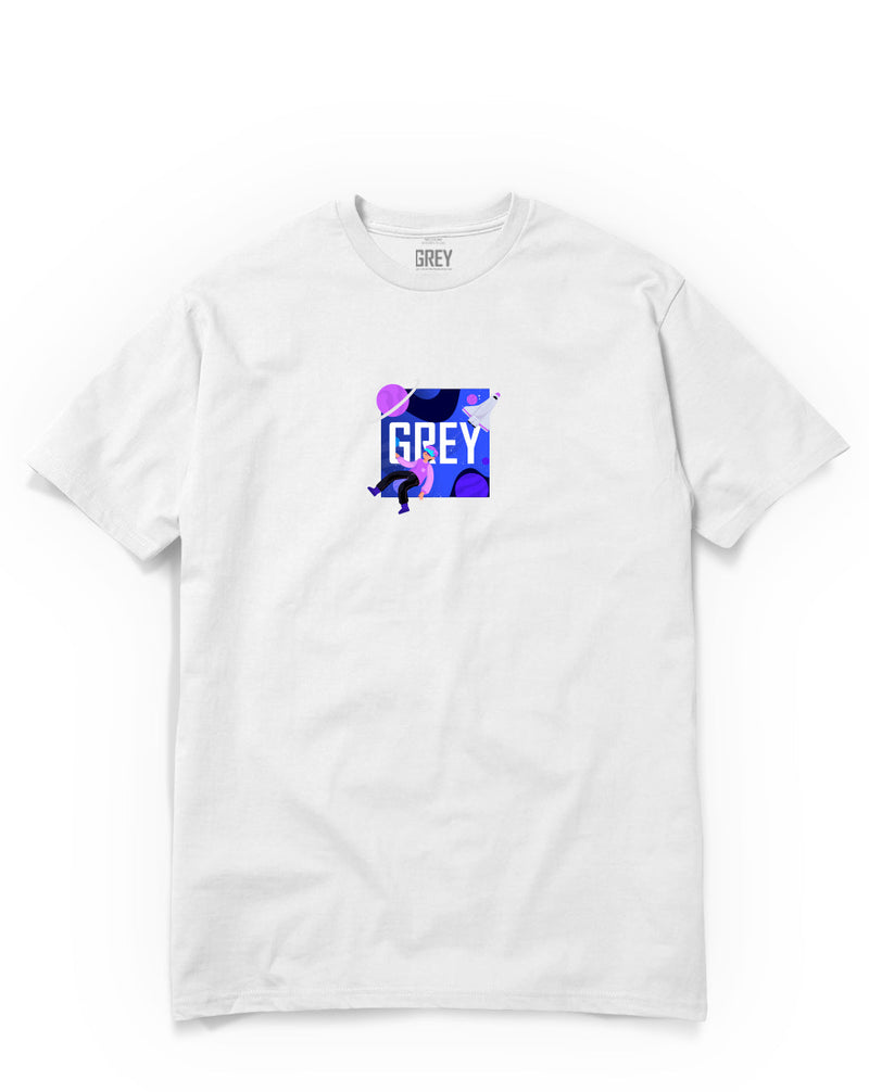 Metaverse Tee-T-Shirt-White-XS-GREY Style
