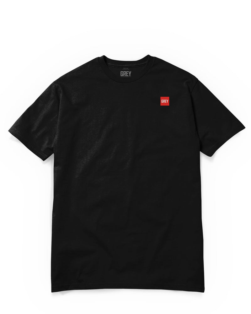 Mini Box Logo Tee-T-Shirt-Black-XS-GREY Style