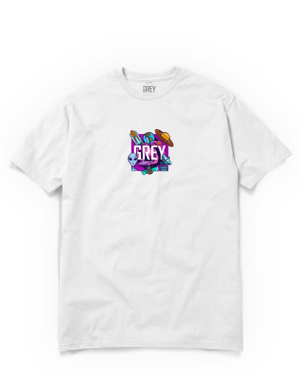 Space Race 2033 Tee-T-Shirt-Black-XS-GREY Style