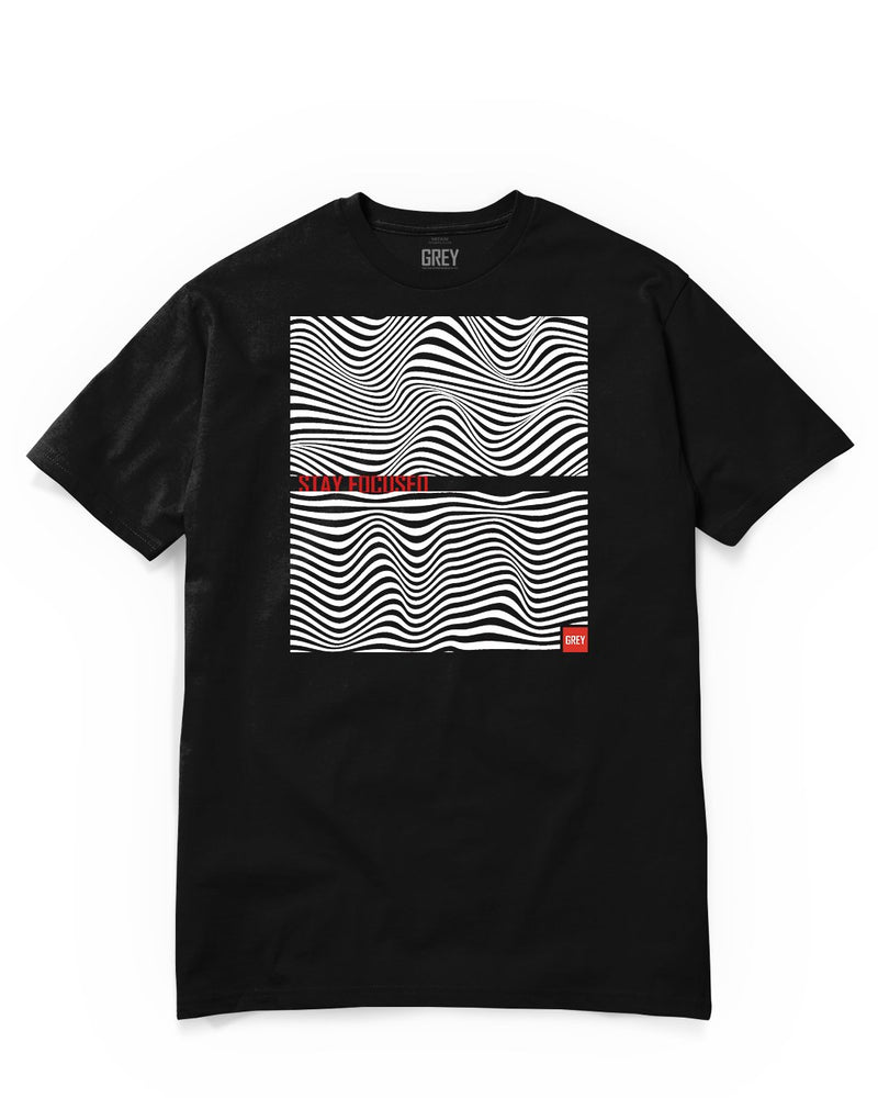 Stay Focused Tee-T-Shirt-XS-Red-GREY Style