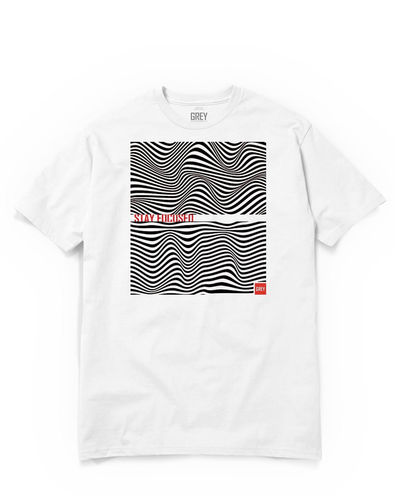 Stay Focused Tee-T-Shirt-XS-Red-GREY Style