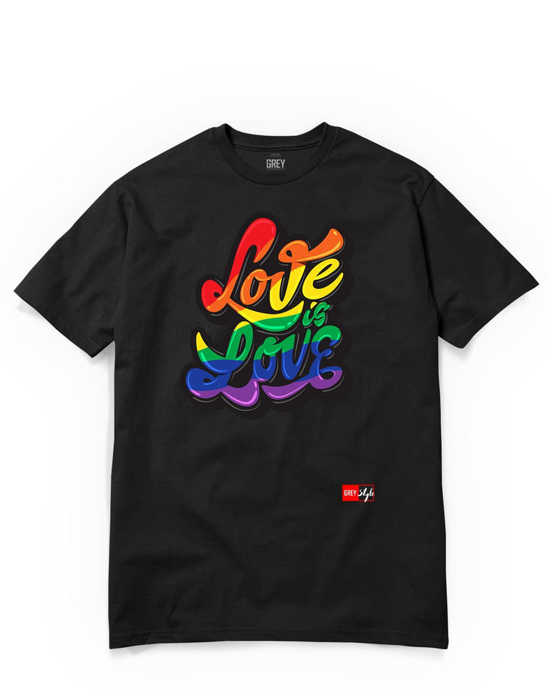 Love Is Love Tee (2021) - In Collab With Howard Brown Health-Black-XS-GREY Style