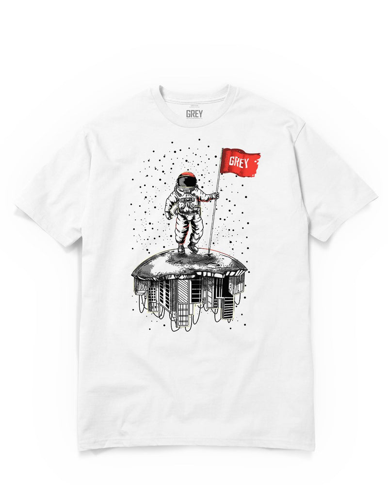 Propellant Astronaut Tee-T-Shirt-White-XS-GREY Style